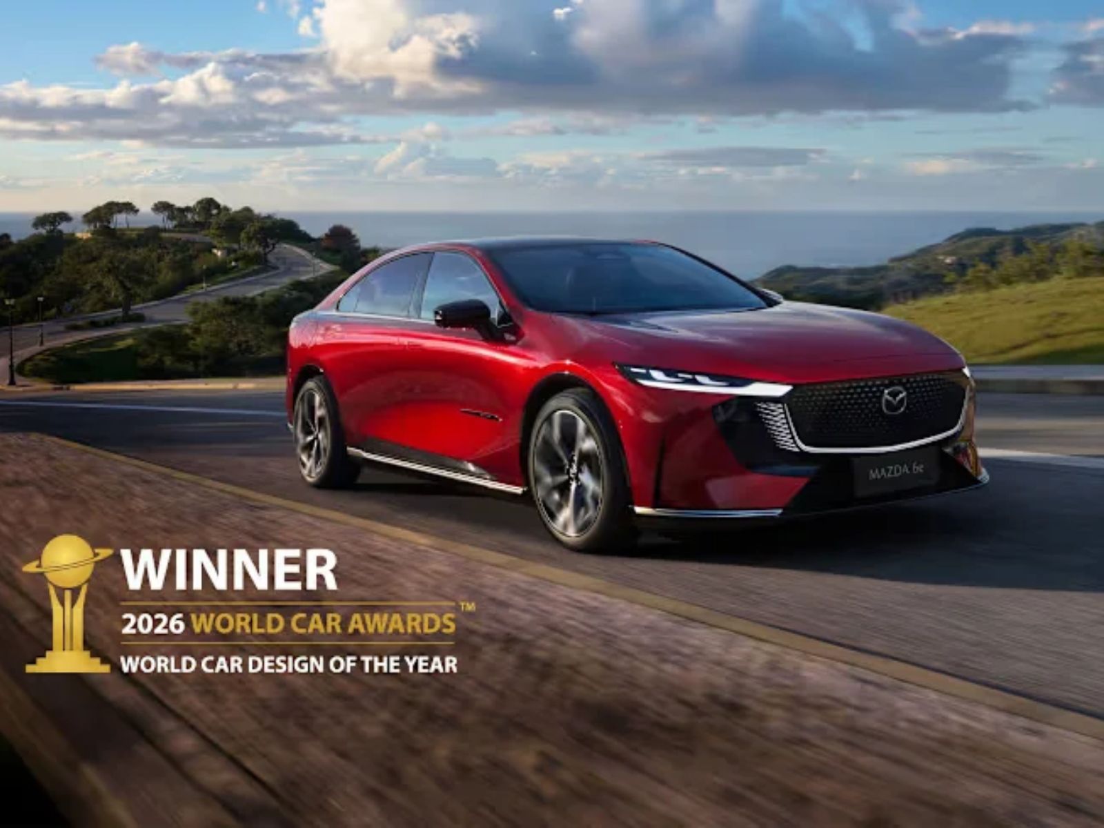 Mazda 6e World Car Design of the Year 2026